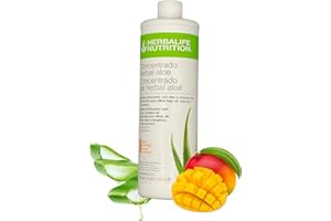 HERBALIFE NUTRITION HerbalifeNutrition Concentrado Herbal Aloe - Bebida de Aloe Vera Puro 40% para Beber - Hidratante y Refrescante para Tu Rutina Diaria (Mango)