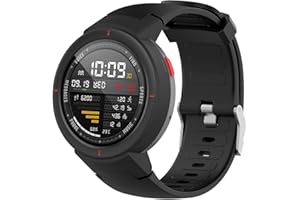 Gransho Gomma Cinturini per Orologi compatibile con Amazfit Verge/Verge Lite, Impermeabile Orologi Bracciale Cinturino