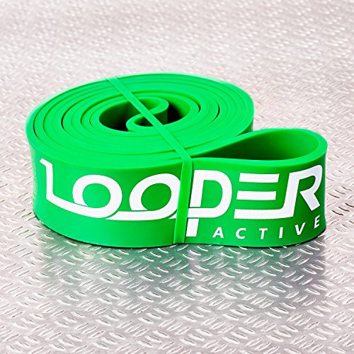 Looper Active Resistance Band, Stretch- & Widerstands-Band, Trainings-Band – besonders haltbare und erstklassige Klimmzug-Bänder – Passend für jede Klimmzugstange – Anleitung inklusive - 2
