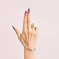Gold Finger Gel Glam Design Nail (GD20)
