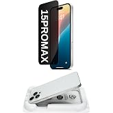 [KOLAY KURULUM] for Apple iPhone 15PROMAX ile uyumlu Hayalet Extra HD Premium Safir Cam Ekran Koruyucu