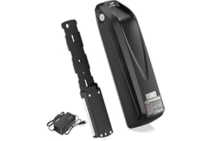 Varstrom Batteria al Litio per Bici Elettrica 36V 13Ah con Caricatore Batteria Downtube per Kit Conversione Bafang 250W-750W