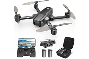 Holy Stone Drone HS440 avec caméra 1080P pour enfants, quadricoptère RC pliable avec 2 batteries 40 minutes Temps de vol long, transmission FPV Live, Tap Fly, commande vocale, capteur de gravité