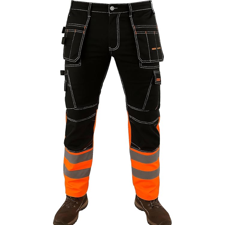 LEO Bideford Cargo Trousers (CT01-Y) - LA Safety Supplies