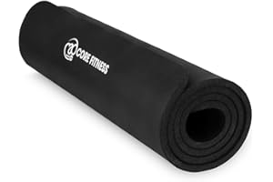 FITNESS MAD Pilates-Mad Core Tapis de Fitness Dessus strié / Dessous lisse