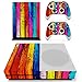 Produktbild DOTBUY Xbox ONE S Design Folie Vinyl Aufkleber für Konsole + 2 Controller + Kamera Skin Sticker Set (Wood Rainbow)