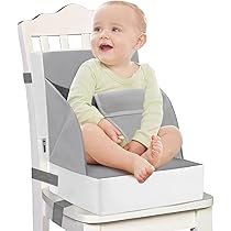 Alzabimbo Pieghevole Per Sedia - Seggiolino Portatile Con Cinture Di Sicurezza, Morbido E Lavabile