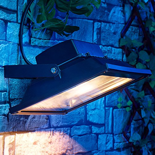 Luminea LED-Fluter 50 W, schwarz, IP65, tageslichtweiß - 2