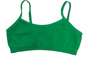 Toocool Girl's Sports Bra, Crop Top Bra for Kids, Teen Girl Clothes, Microfiber Underwire-Free Bra for Girls, Basic Underwear LO-TB0003