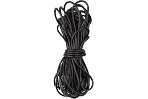 HBERCAI Cordino Rotondo in Cuoio Diametro 2 mm,Lungo 5 m Cuoio Cordoncino in Pelle Morbida,Cordino di Pelle Cordoncino di Cuoio per Abbigliamento,Decorazioni o Progetti Artistici-Colore Caffè