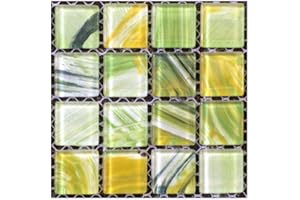 EASYLIFESTORE EasyLife - 40 adhesivos para azulejos de pared para decoración del hogar, 10 x 10 cm, impermeables, autoadhesivos, adhesivos para azulejos para cocina y baño(Set6)