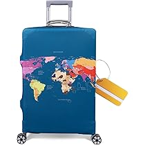 Copertura Protettiva Per Valigie 22-25 Pollici - Elastica E Impermeabile | Con Etichetta E Cinghia | Vari Colori - Foto 6