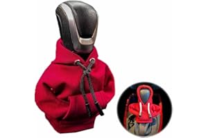 LPMXYW Shift Knob Hoodie for Car,Gear Stick Cover Car Gear Shift Knob Cover,Gear Stick Hoodie Sweater Design Stick Shift Cover,Gearstick Hoodie Car Gear Handle Cover Car Decoration Hoodie Gear Stick Cover