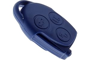 Jongo - Coque de Clé sans Lame Compatible avec Ford Transit (2006 à 2014) | Boitier Clef Plip Voiture Utilitaire Télécommande 3 Boutons
