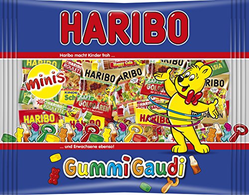 Haribo Gummi Gaudi, Beutel, 4er Pack (4 x 630 g)
