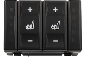 KASTURRBOO KASturbo Elektrischer Sitzheizungsschalter Mondeo MK3 Mk4 S-Max, Schalter Autositzheizung 6M2T-19K314-AC BS7T-19K314-AB