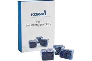 ‎KÖR4U kör4u 12x WC Spülkastenwürfel, Klo Stein für Sauberkeit und Frische, hygienische WC-Tabs gegen Kalk und Gerüche, einfache Anwendung, langanhaltende Wirkung