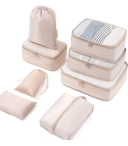 Sac Voyage Chaton Organisateurs Valise 10 Pièces Motif Chatton