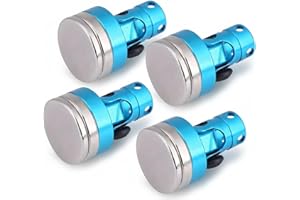 Dilwe 4Pcs RC Magnetic Metal Magnetic Cuerpo de Shell Post para CC01/AXIAL/SCX10 HSP 02010 1:10 Coche