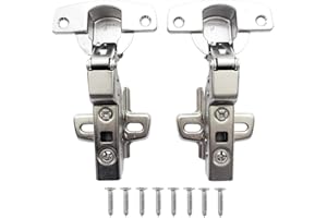 Hettich Sensys 8645i TH52 110 Grado Battuta Interna Cerniere 9071207 con Chiusura Automatica Ammortizzatore per Mobili Cucina Gabinetto Cerniera Armadio Porta Chiusura Lenta 2 Pezzi