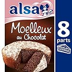 Alsa Préparation pour Gâteau Moelleux Chocolat 435 g - Lot de 3