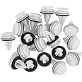 JNNJ 50 Pcs Car Body Clips, Auto Clips Fastener Rivets, Universal Automotive Nylon Bumper Clips Kit, Automobile Replacement Safety Protection Trim Clips, Vehicle Accessories for Most Car