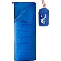 Active Era Deckenschlafsack - Sleeping Bag, -3°C bis 15°C Sommer, Frühling, Herbst - Leichter Schlafsack Outdoor und Indoor