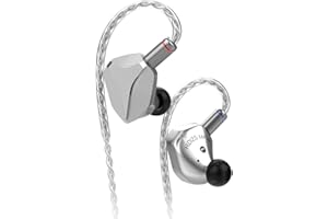 Linsoul Hidizs MP145 - Monitor intrauditivo, controlador magnético planar de 14.5 mm, auriculares de alta fidelidad IEM, auriculares con cable OFC desmontable de 2 pines para audiófilos y músicos