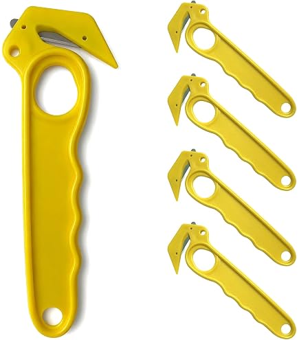 Lot De 10 Cutters De Sécurité MARTOR SECUMAX POLYCUT MDP – Lame Cachée, Détectable Métal, Ultra-Sûr Pour Industrie Et Entrepôt