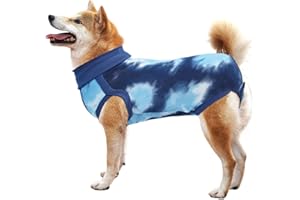 LIANZIMAU Tutina per il recupero di cani – Femminile Spay & Maschio Castrazione Medical Pet Shirt – Cone E-Collar Alternativa