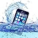Produktbild wasserdichte handyhülle, dizauL ®ultra leicht dünn völlig geschlossene Waterproof Staubdicht Schneedicht Stoßfest shockproof Case Hülle Schutzhülle für iphone 6(passt nicht für iphone 6 plus ),schwarz