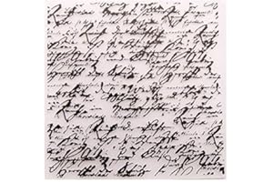 KWELLAM Words Letters Plastic Embossing Folders for Card Making Scrapbooking and Other Paper Crafts,15x15cm