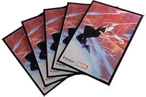Gamegenic, Magic : The Gathering – Marvel Spider-Man Premium Art Sleeves – Spider-Gwen, 105 manchons par paquet