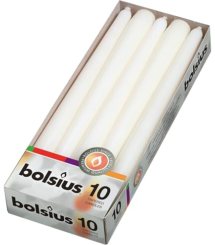 Lot De 2 Bougies Pilier De Couleur Unie,Mèche En Coton Sans Fumée