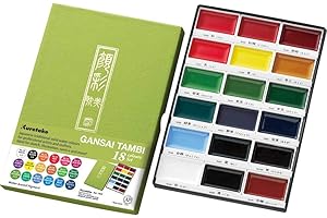Zig Kuretake Gansai Tambi 18 Couleur 2