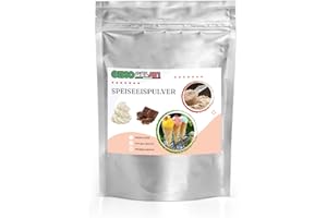 Gino Gelati Eis Speiseeis Pulver mit Schokoladengeschmack, verschiedene Geschmackssorten, Schokoladeneis selber machen, für Gastronomie und private Küche (1 Kg, Stracciatella)