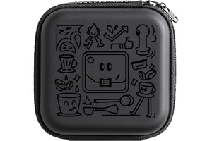 BOOKOO Fodral för kaffevåg – silikon skyddsfodral för stor version (inte miniversion), 18 × 15 cm, stötsäker och skyddsfodral