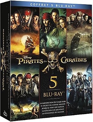 Pirates des Caraïbes - Coffret 5 films [Blu-ray]
