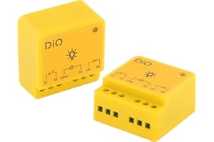 DiO Connected Home Lot de 2 Modules éclairage On/Off 1000W- DiO (433Mhz/ZB/BLE)