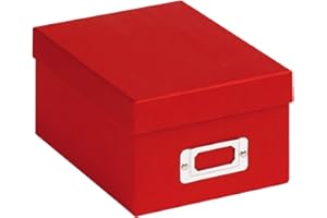 walther Design Storage Boxes Red 10 x 15 cm Fun FB-115-R
