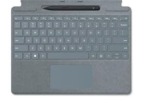Microsoft Surface Pro Signature Type Cover + Surface Slim Pen 2 - Qwerty - Platinum
