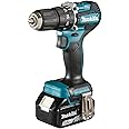 Makita DHP487RTJ 18V Li-ion LXT Brushless Combi Drill Complete with 2 x 5.0 Ah Batteries and Charger Supplied in a Makpac Case