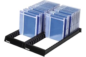 Hama CD Ständer Archivierungssystem (für 44 CD-Leerhüllen, CD Rack zur Aufbewahrung, Organizer rutschfest) schwarz, 48000, 44 CDs