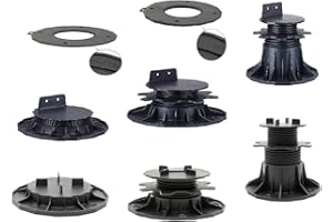 DeToWood Stelzlager 18-145 mm. z.B. für den Terrassenbau, höhenverstellbar (40, 18-32 mm.)