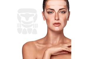 MKVZIYE 160 pezzi face taping viso,cerotto lifting invisibile,solleva la pelle cadente all'istante, cerotto traspirante impermeabile,per Nascondere Rughe Doppio Mento Sagging Stretching Skin