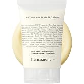 Transparent Lab Retinal Age Reverse Cream Anti-Aging Face Cream 50ml - with Encapsulated Retinal, Peptides, Bakuchiol and Hya