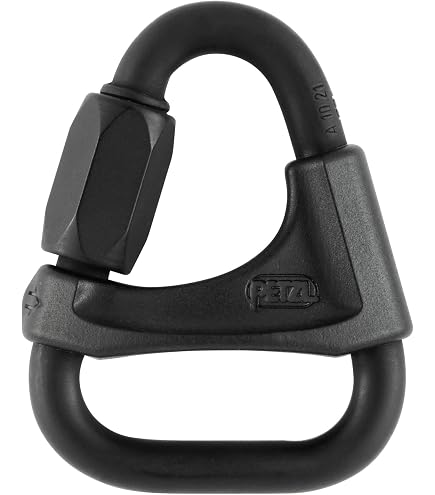 Mousqueton PETZL Delta 8 Mm Avec Barre - Anneau D'amarrage Quasi-permanent Pour Travaux En Hauteur