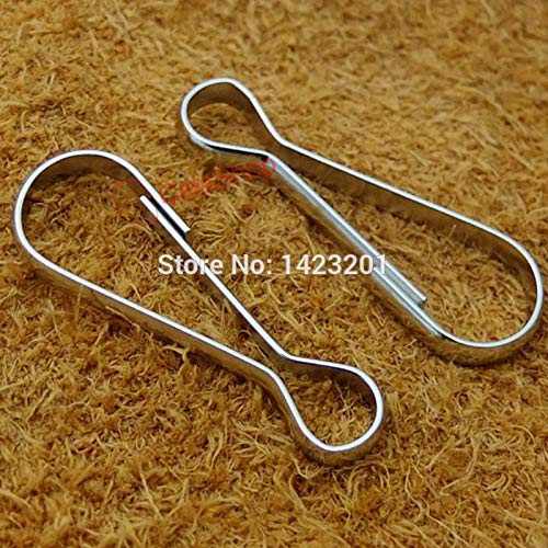 CUSHY 11/4" 32mm 100 pcs / Lot Purse Zipper Pulis Snap Spring Hooks Lanyard F179F3