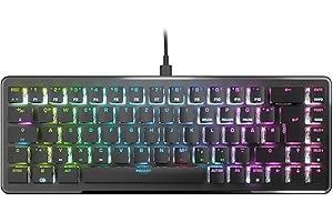 ROCCAT Vulcan II Mini Black Gaming Tastatur - Red Switches, Deutsches Layout