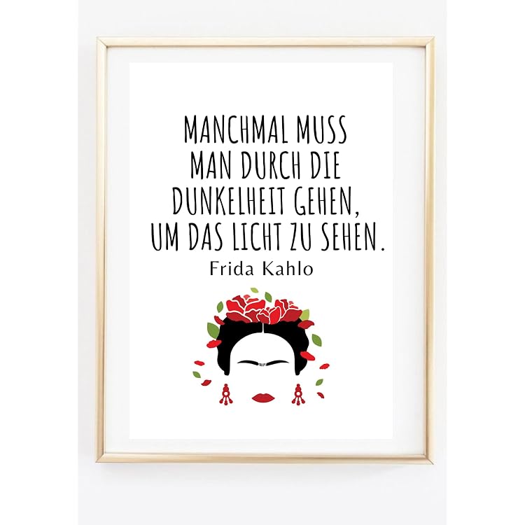 Amizou Din A4 Kunstdruck „Nicht Aufgeben“ – Motivationsposter Als Wanddeko Ohne Rahmen